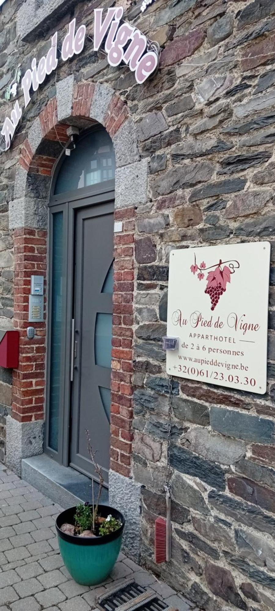 Appart Hotel Au Pied De Vigne Врес-сюр-Сьомоа Екстериор снимка